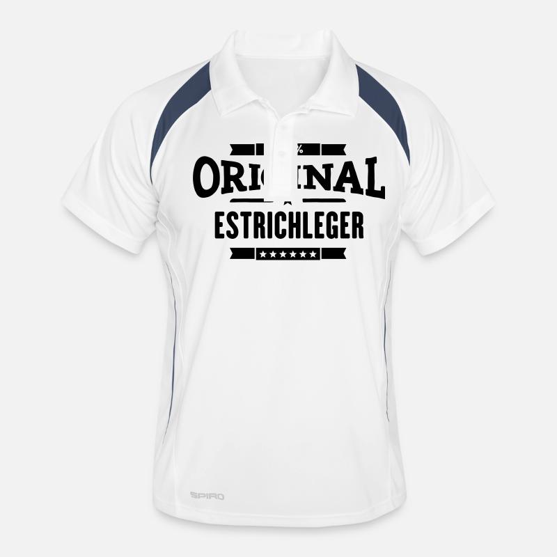 100% Estrichleger Männer Polo atmungsaktiv