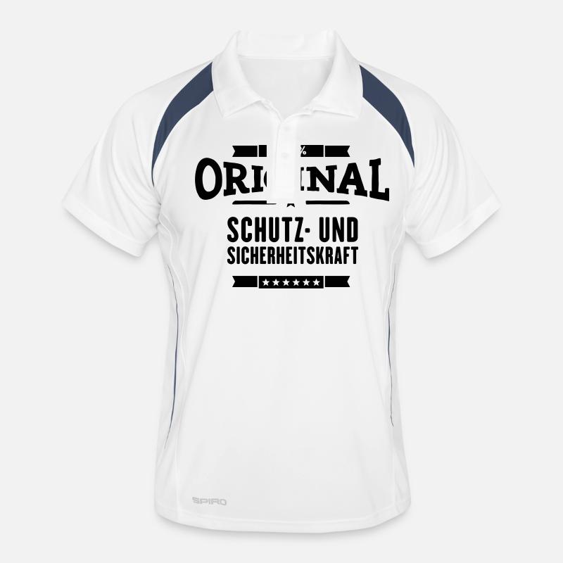 100% Sicherheitskraft Männer Polo atmungsaktiv