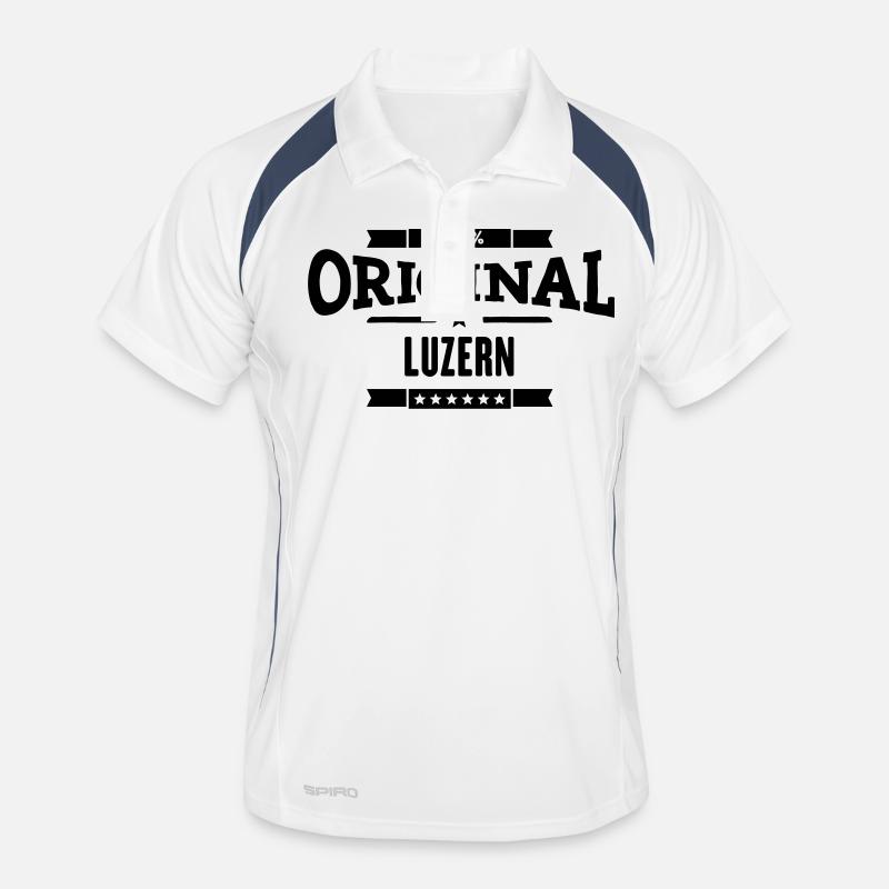 Original Luzern Männer Polo atmungsaktiv