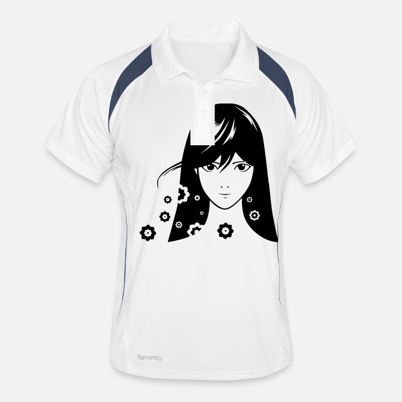 filles comiques Polo respirant Homme