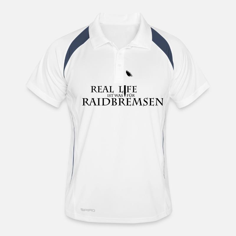 raidbremsen Männer Polo atmungsaktiv