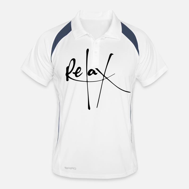 se détendre Polo respirant Homme