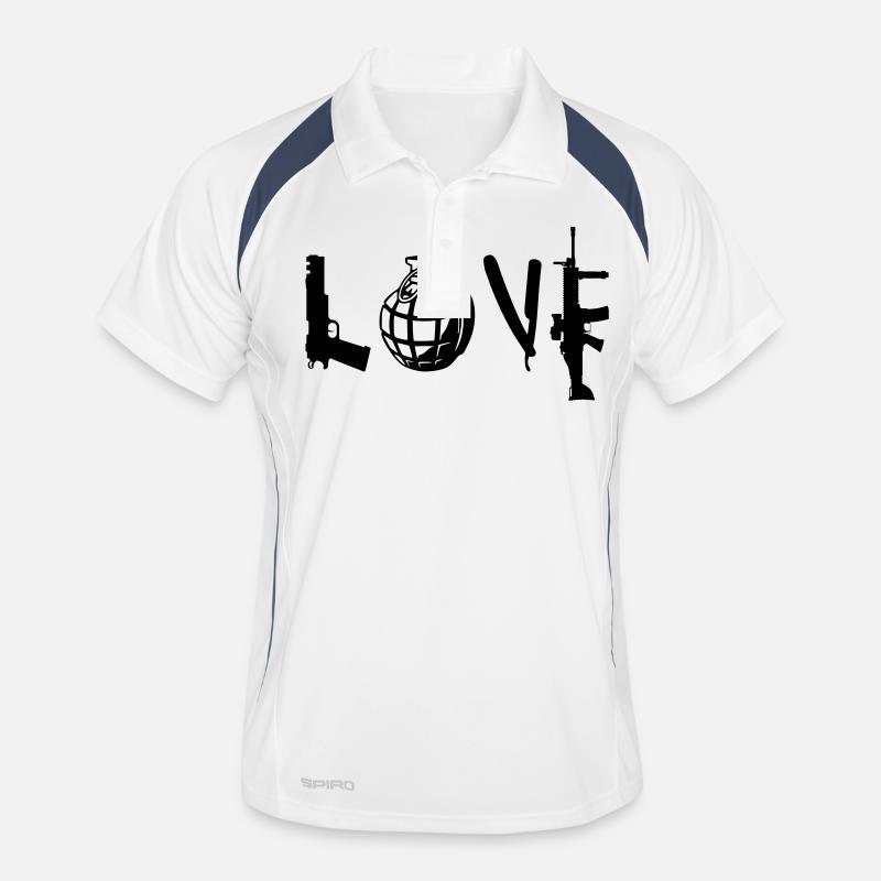 AMOUR Polo respirant Homme