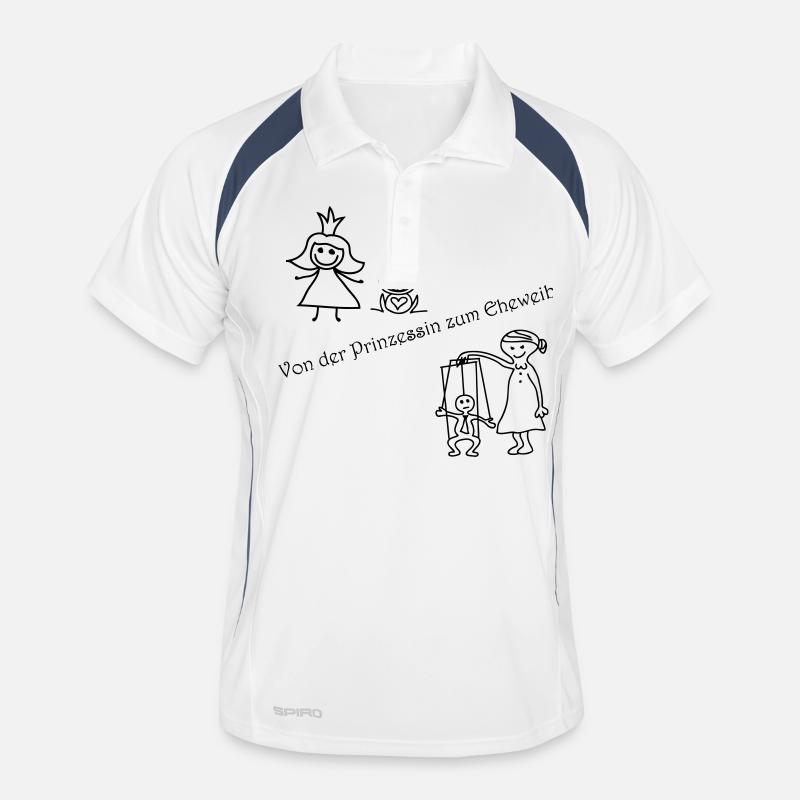 De princesse à épouse Polo respirant Homme