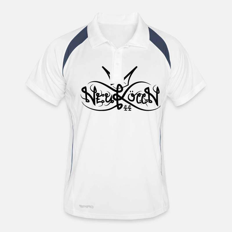 BERLIN NEUKÖLLN 44 KING Männer Polo atmungsaktiv