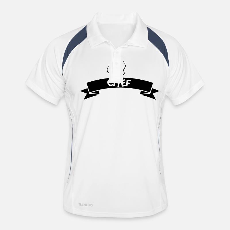 Chef ruban Polo respirant Homme