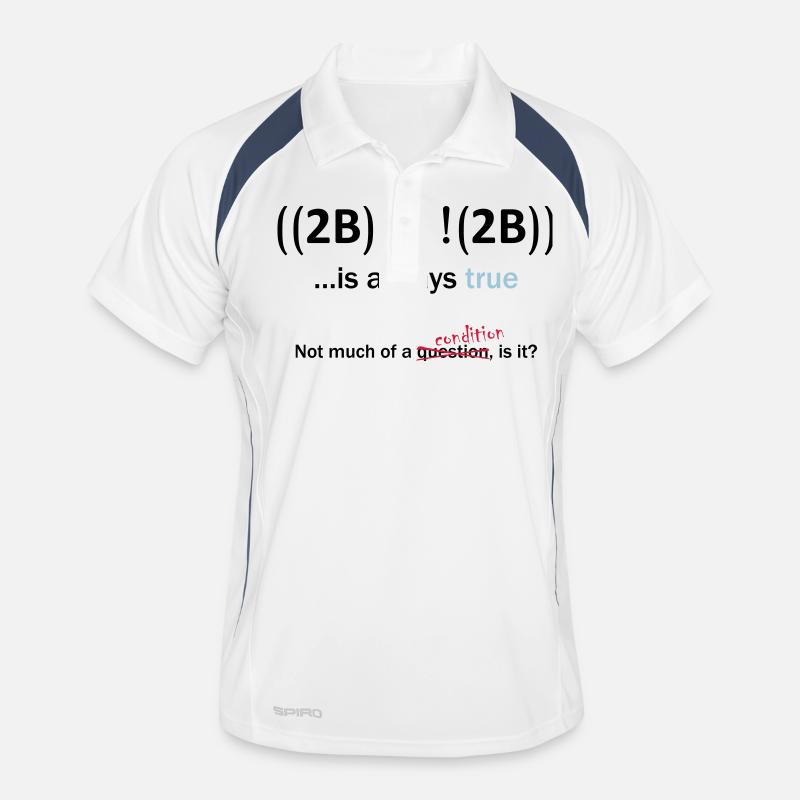 ((2B) | |! (2B)) ... est toujours vrai Polo respirant Homme