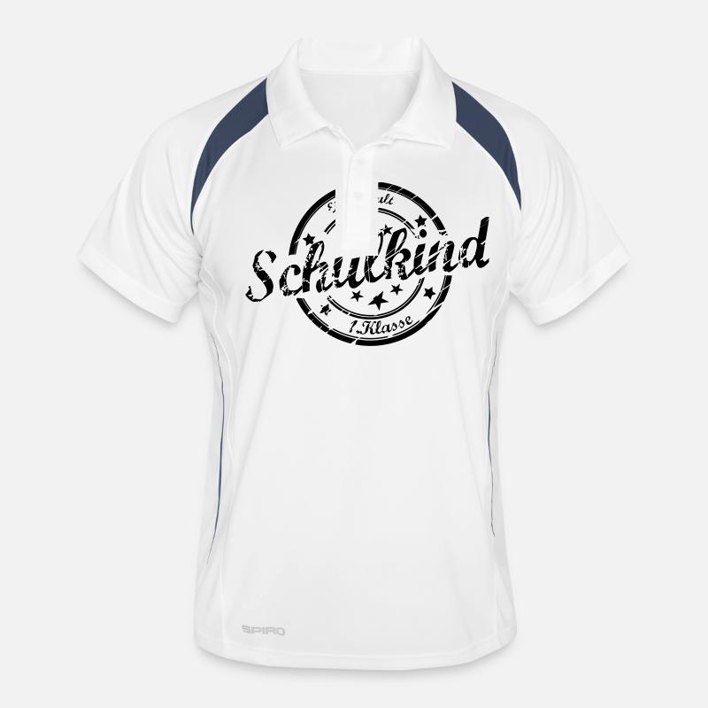 schulkind Männer Polo atmungsaktiv