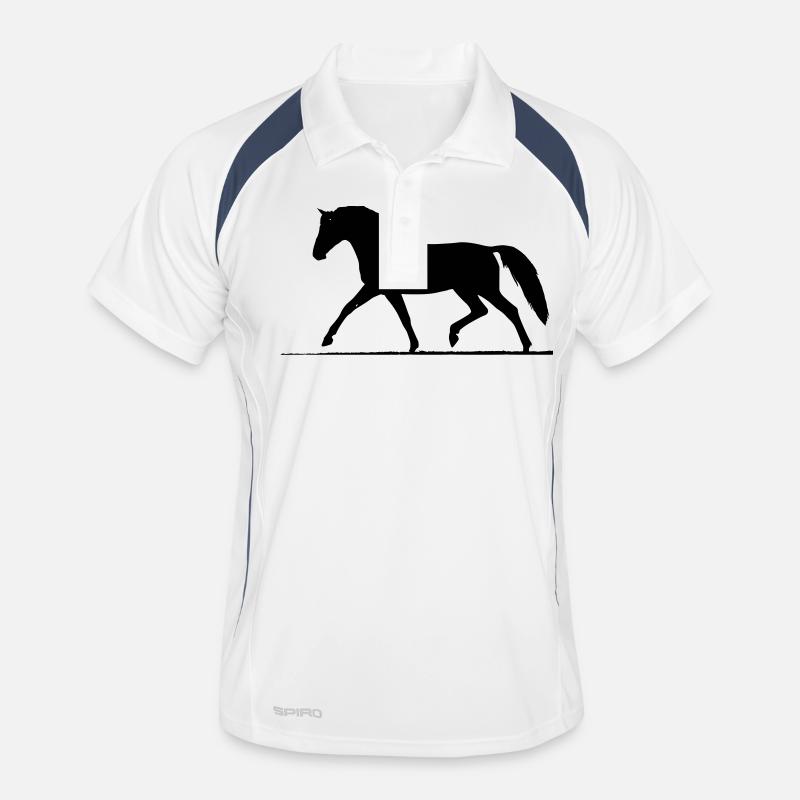 Pferd Männer Polo atmungsaktiv