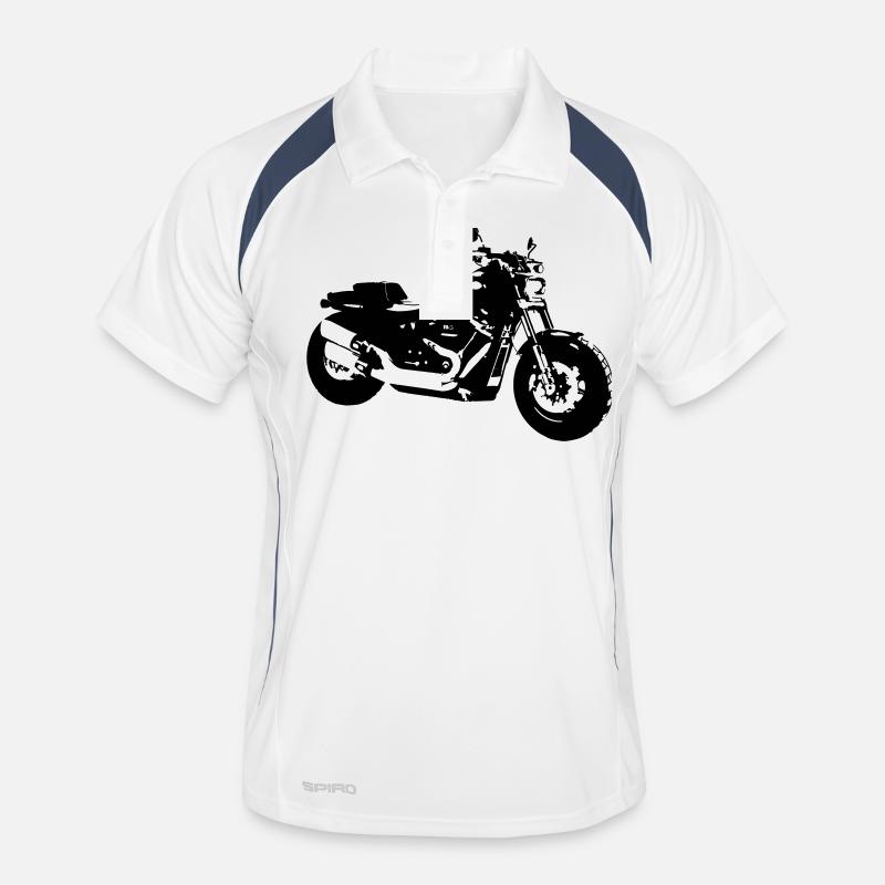 Davidson Fatbob 114 Männer Polo atmungsaktiv