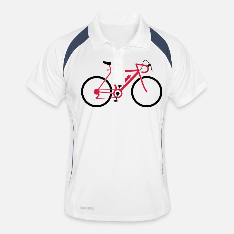Un vélo de route rapide Polo respirant Homme