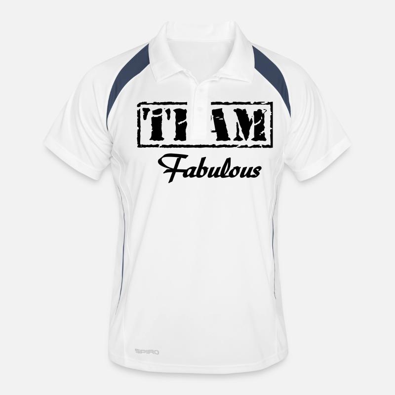 Team Fabulous Men's Polo breathable