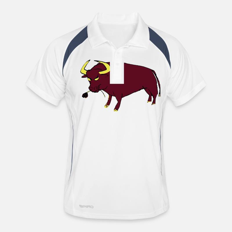 Taureau Basque Polo respirant Homme