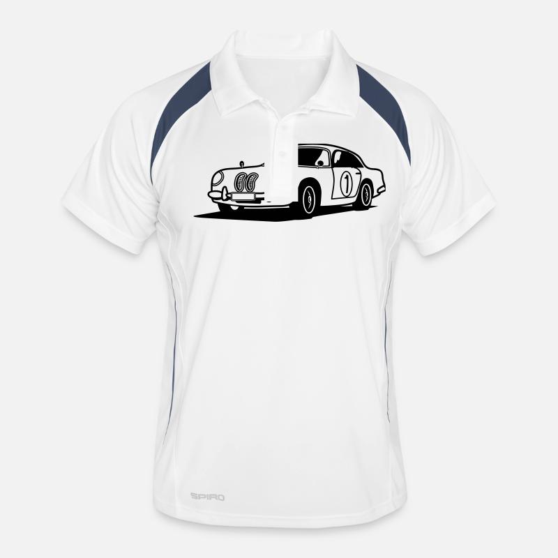 Voiture de course de course Sport Polo respirant Homme