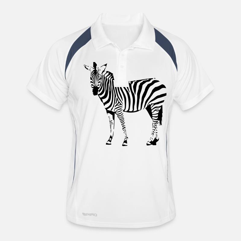 Zebra Männer Polo atmungsaktiv