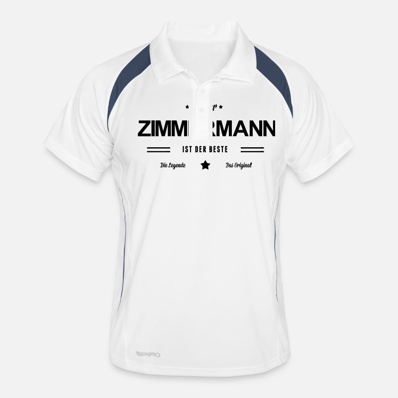 Bester Zimmermann Männer Polo atmungsaktiv