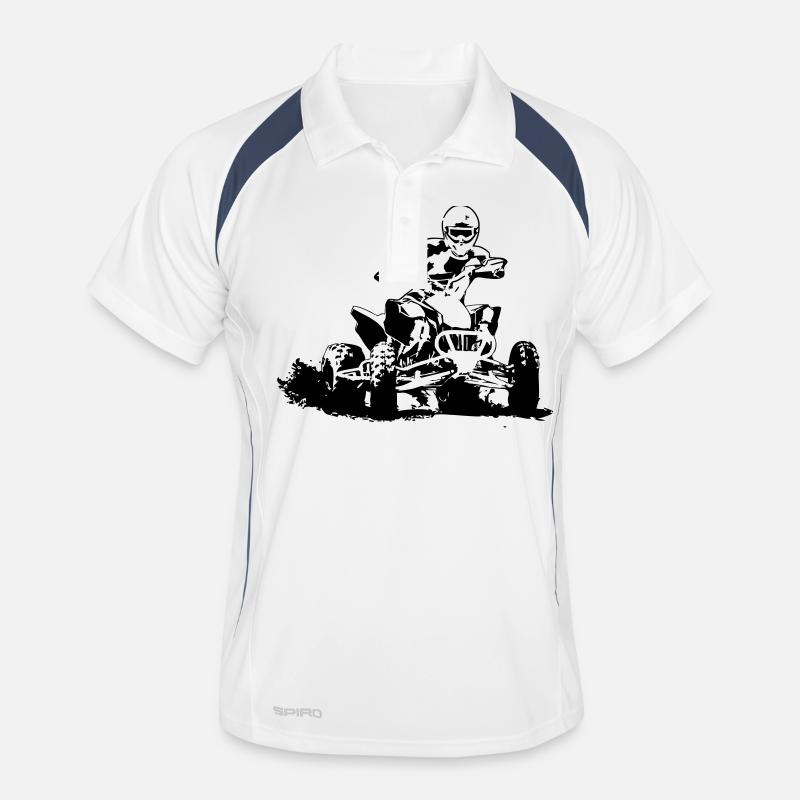 Quad Männer Polo atmungsaktiv