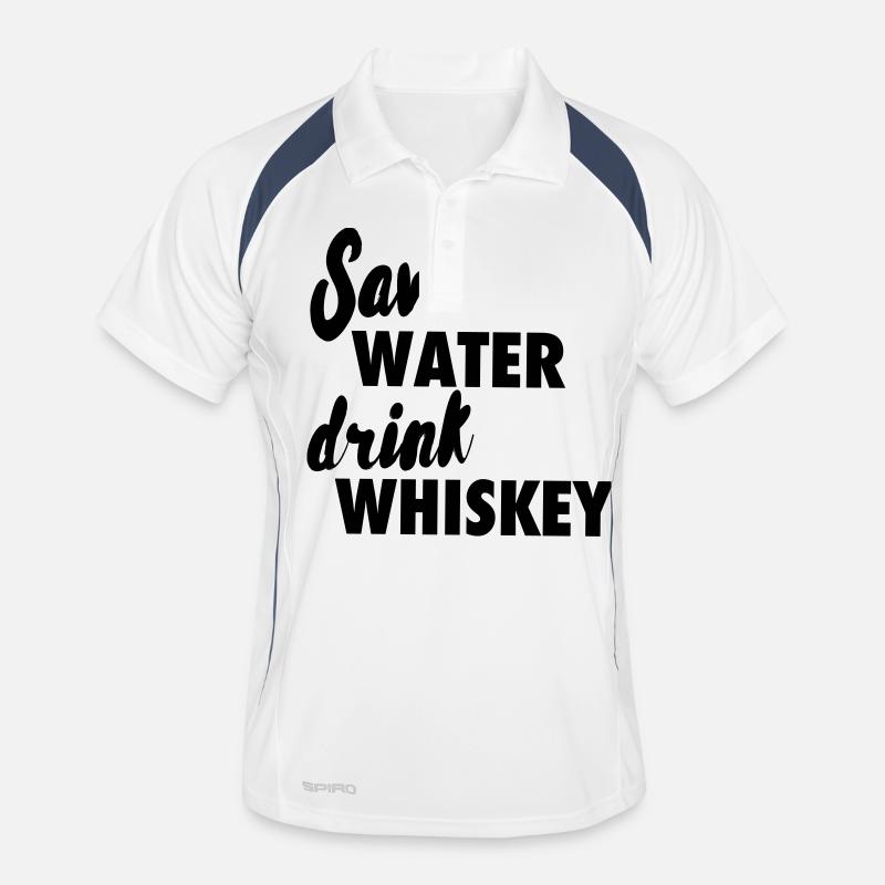 Whiskey Men's Polo breathable