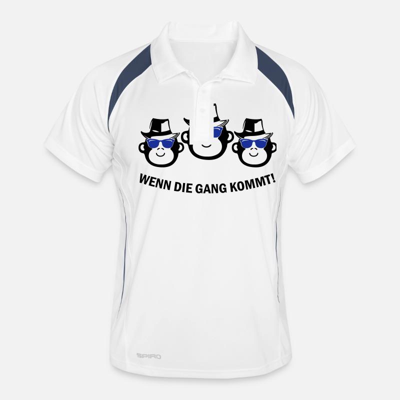 Monkey Gang Men's Polo breathable