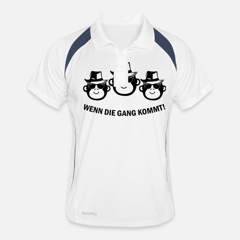 Monkey Gang Men's Polo breathable