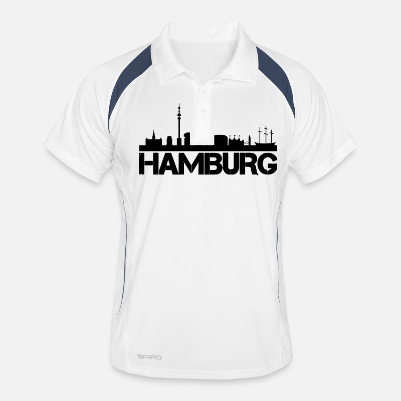 Horizon de Hambourg Polo respirant Homme