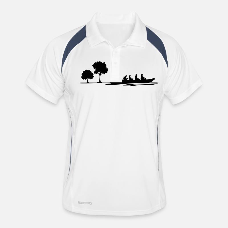 Freizeit - Kahnfahrt Männer Polo atmungsaktiv