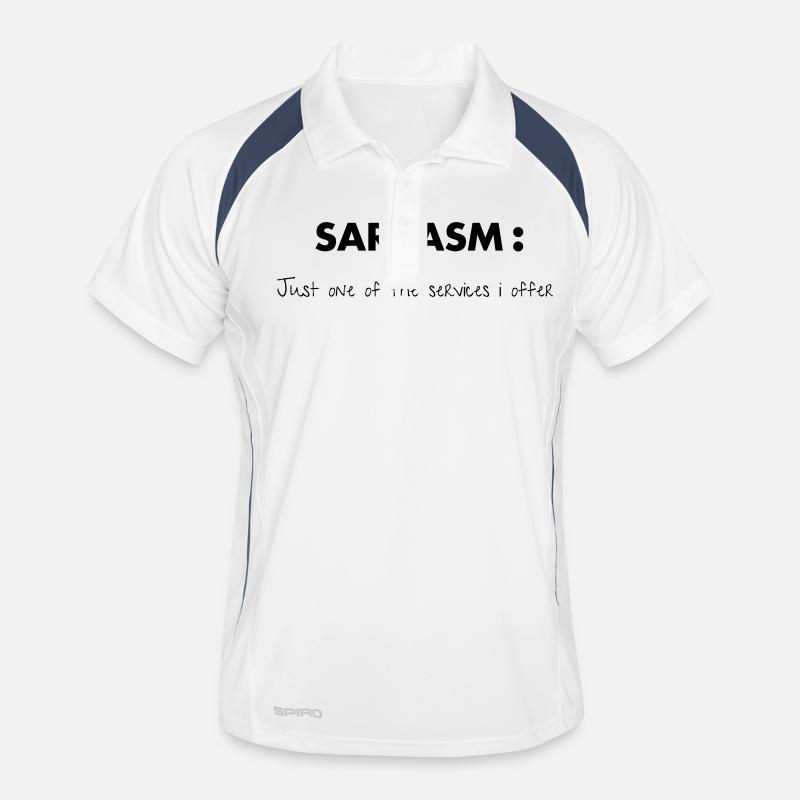Sarcasm Männer Polo atmungsaktiv