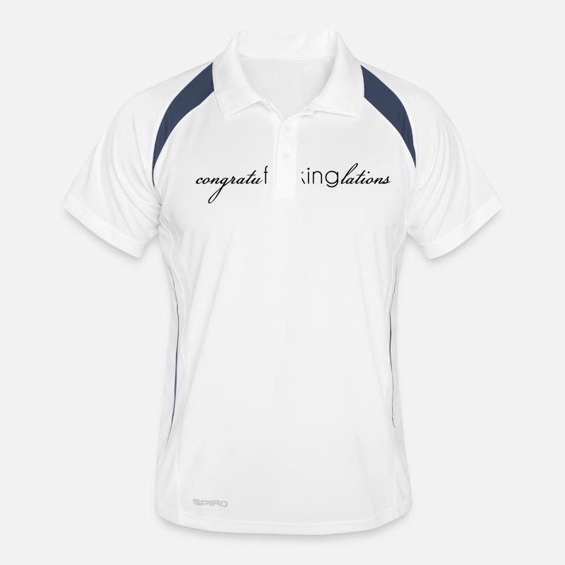 Félicitations Polo respirant Homme