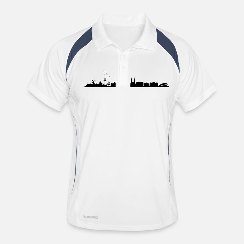 Skyline Bremen Männer Polo atmungsaktiv