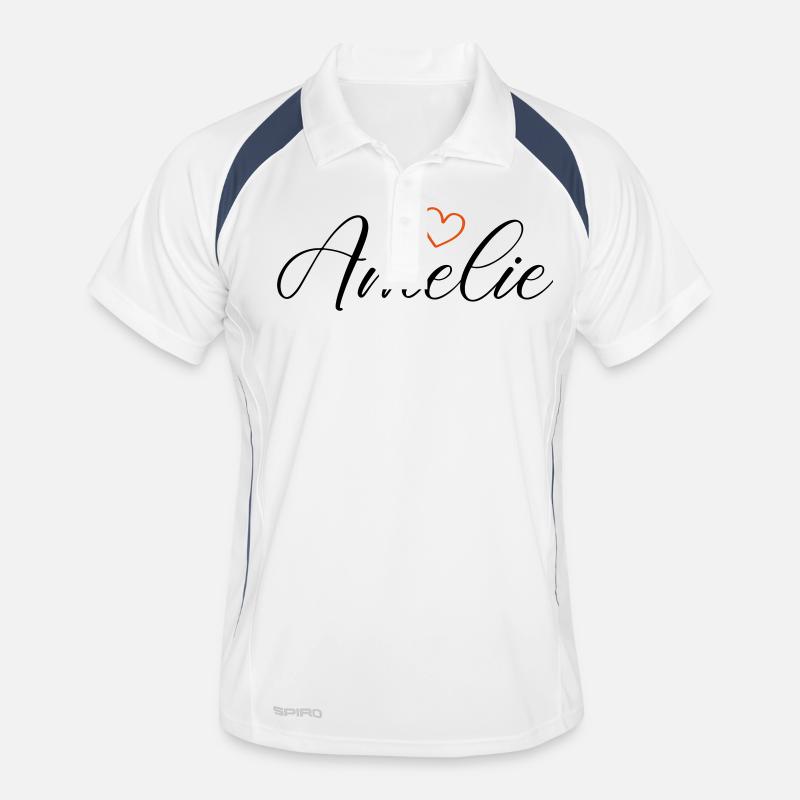 Amelie Name Männer Polo atmungsaktiv