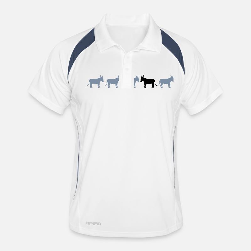 différentes abeilles cheval poney petit packelsel Polo respirant Homme