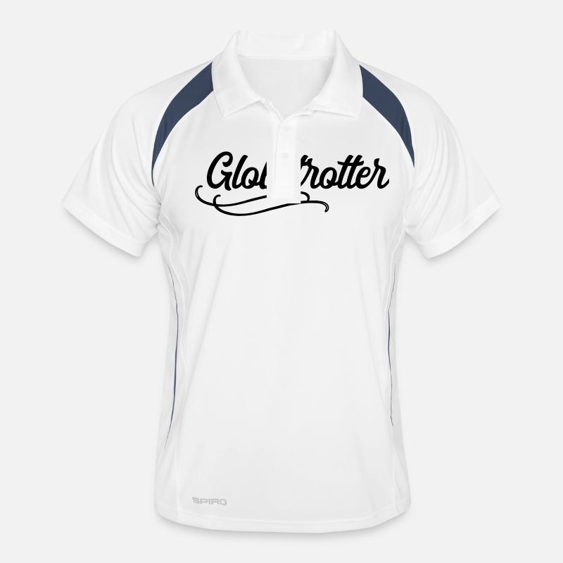 Globetrotter Männer Polo atmungsaktiv