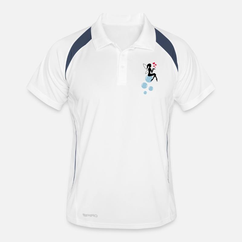 Fairy Soap Bubbles 02 Men's Polo breathable