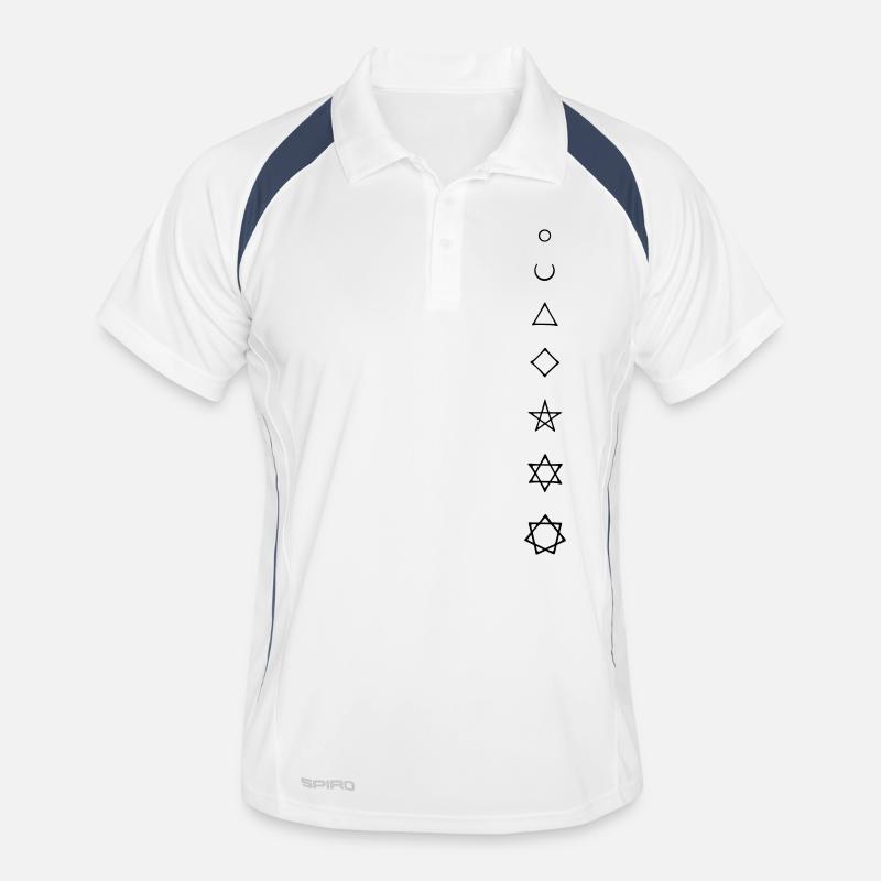 Magic Numbers Men's Polo breathable