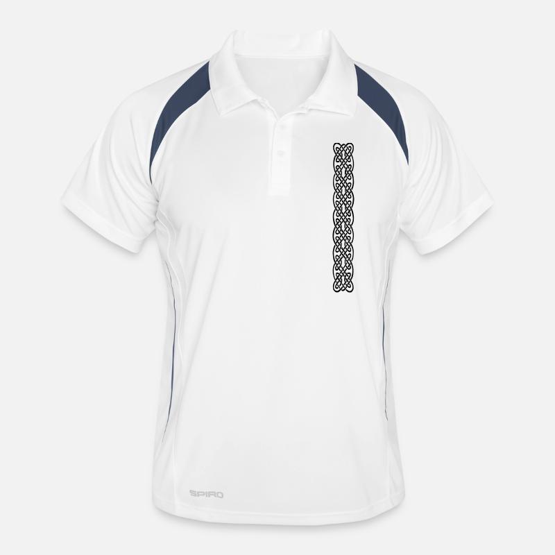 celtic-band2 Männer Polo atmungsaktiv