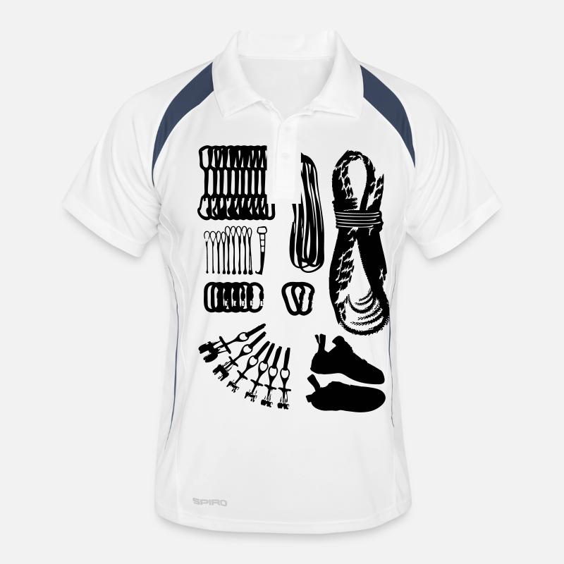 climbsrpead Männer Polo atmungsaktiv