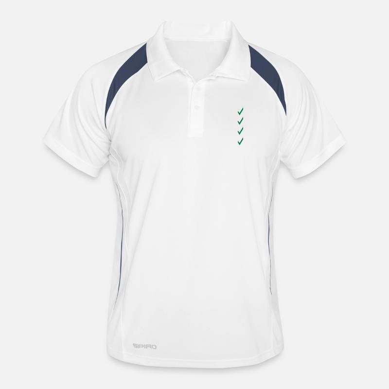 check - check mark - tick Men's Polo breathable