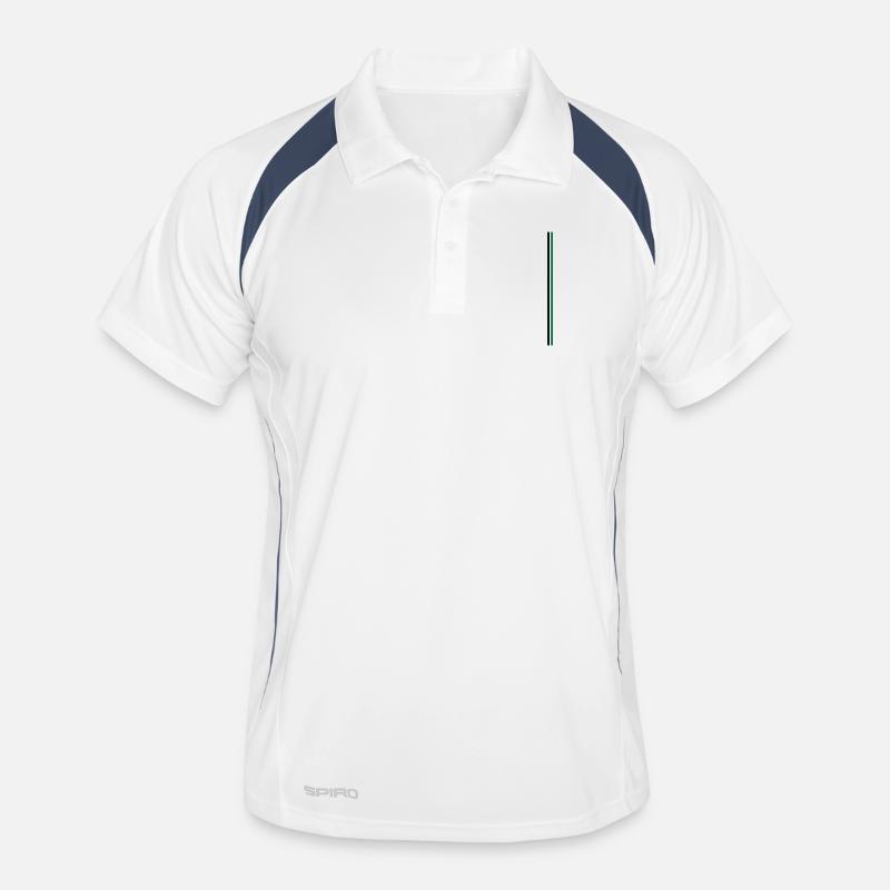linien Männer Polo atmungsaktiv