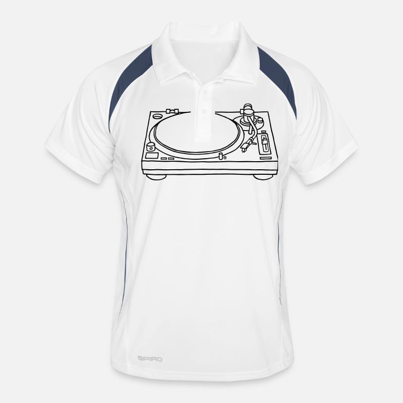 record player Men's Polo breathable