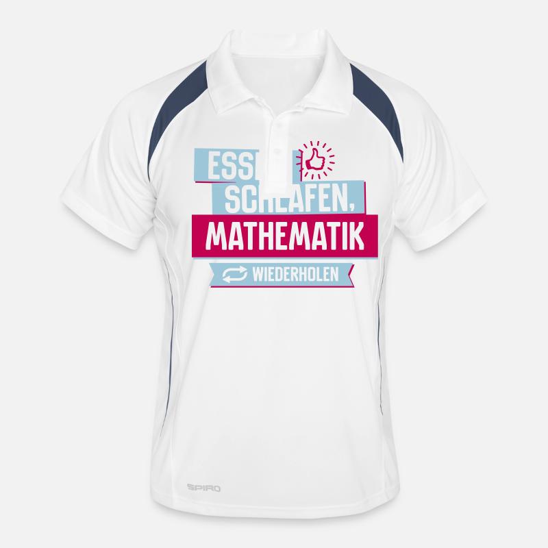 Hobby Mathematik Männer Polo atmungsaktiv