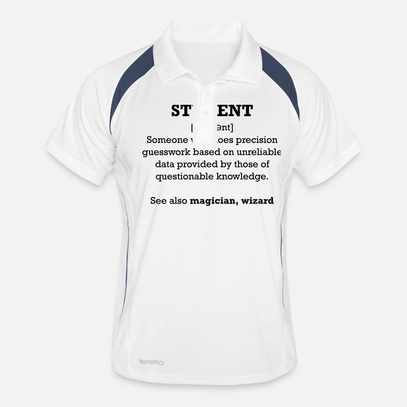 Étudiant - assistant Polo respirant Homme