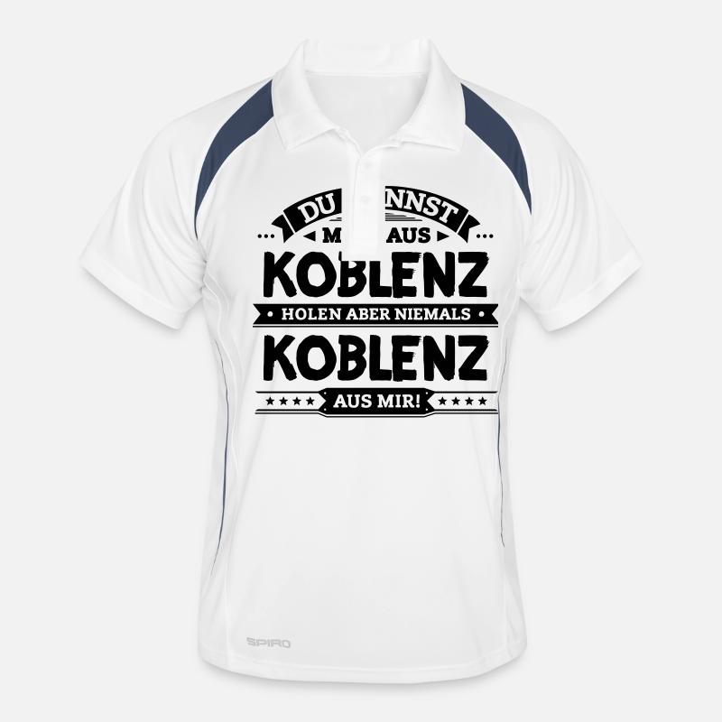 Mein Koblenz Männer Polo atmungsaktiv