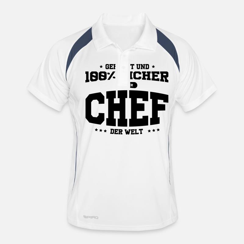 Bester Chef der Welt Männer Polo atmungsaktiv