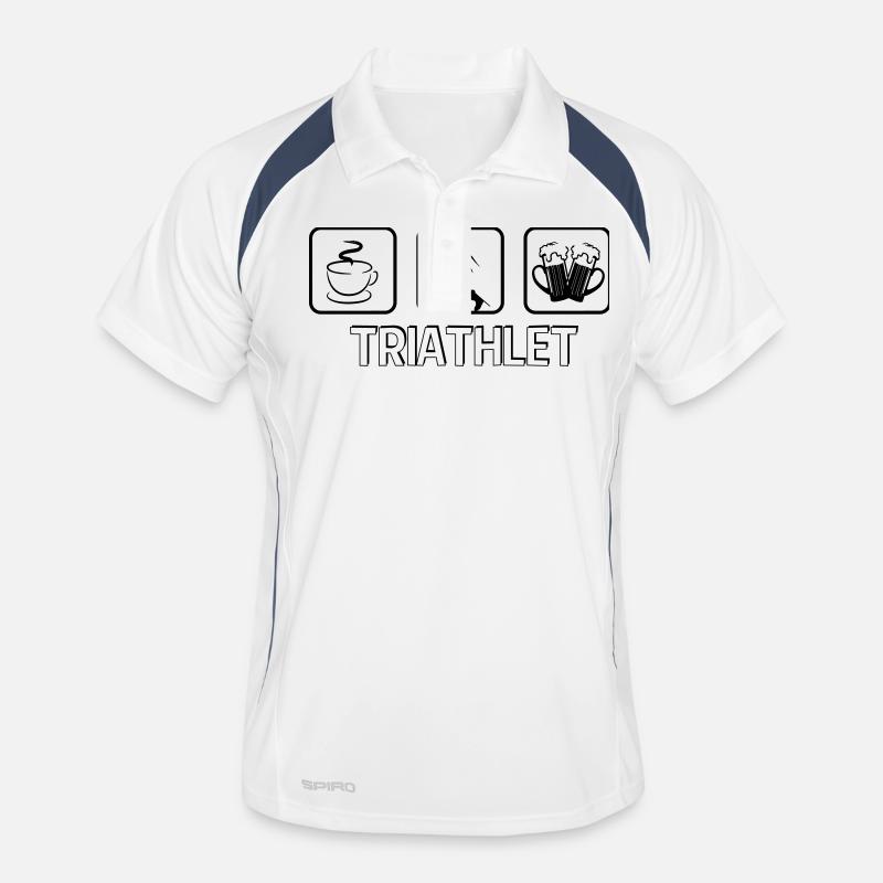 randonnée triathlète Polo respirant Homme