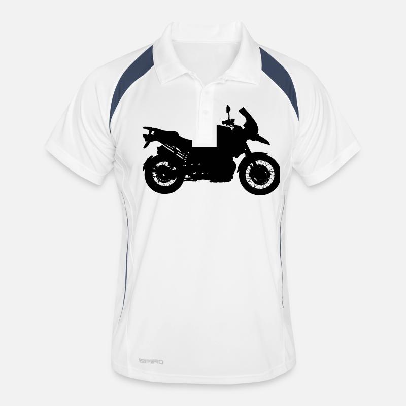 motorcycle racing Men's Polo breathable