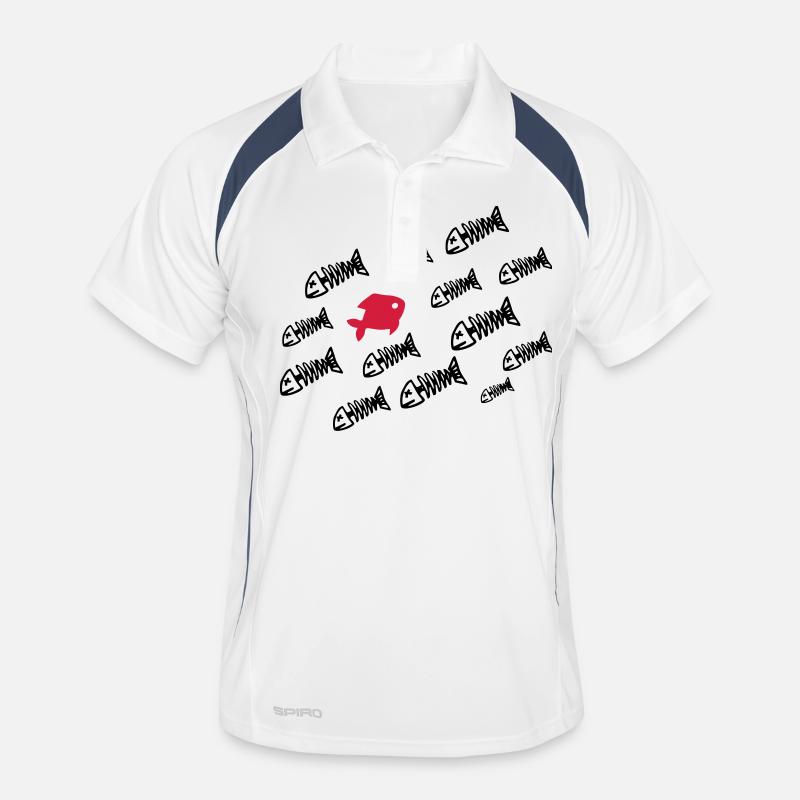 deadfish Men's Polo breathable