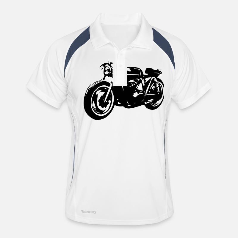 caferacer Männer Polo atmungsaktiv