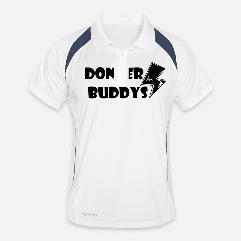 Fick dich Donner leck mich doch am Sack, donner Männer Polo atmungsaktiv