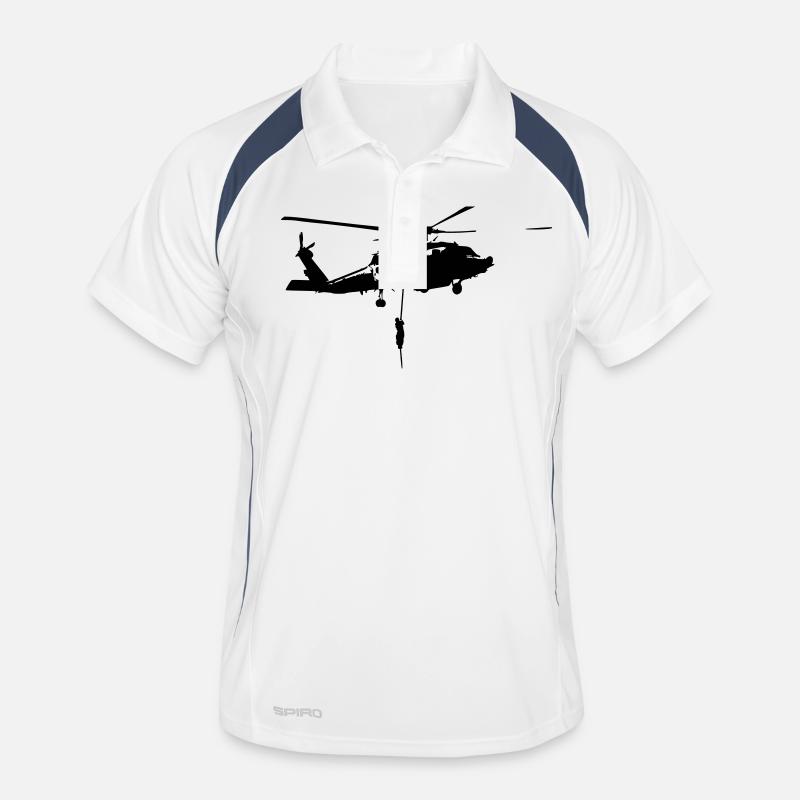 Helicopter action Men's Polo breathable