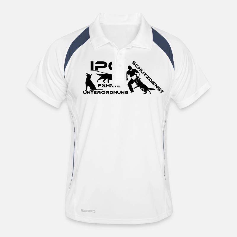 480 IPO German Shepherd Dog Men's Polo breathable